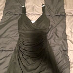 Black cocktail dress